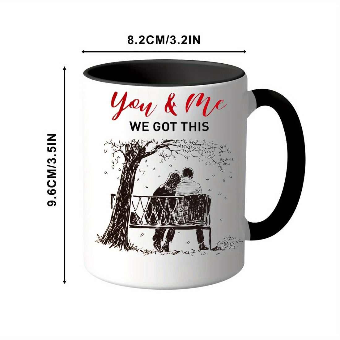 You & Me Couple Mug