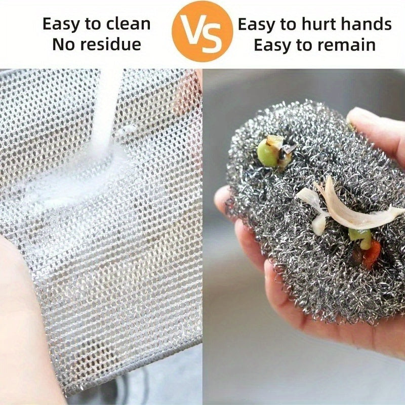 30pcs Ultra-Fine Microfiber Steel Wool Scrub Pads