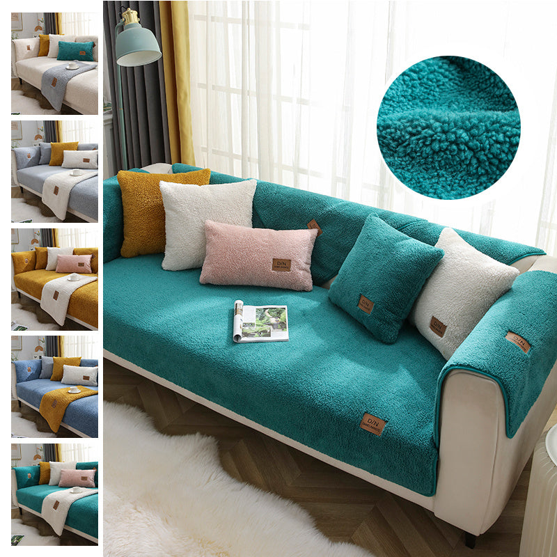 Modern Solid Color Anti-slip Couch Cover