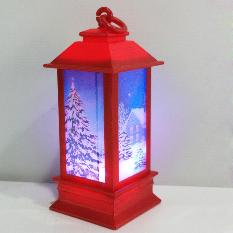 Santa Claus Snowman Light Merry Christmas Home Decor