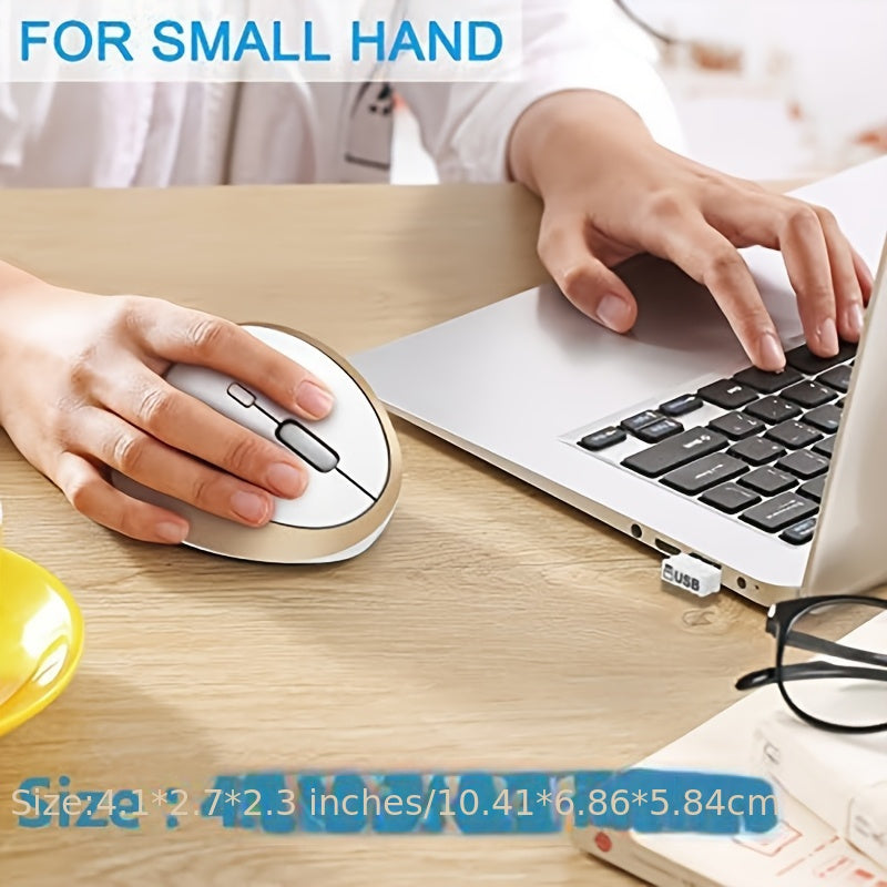 Ergonomic Wireless Vertical Mouse (Small Hands)