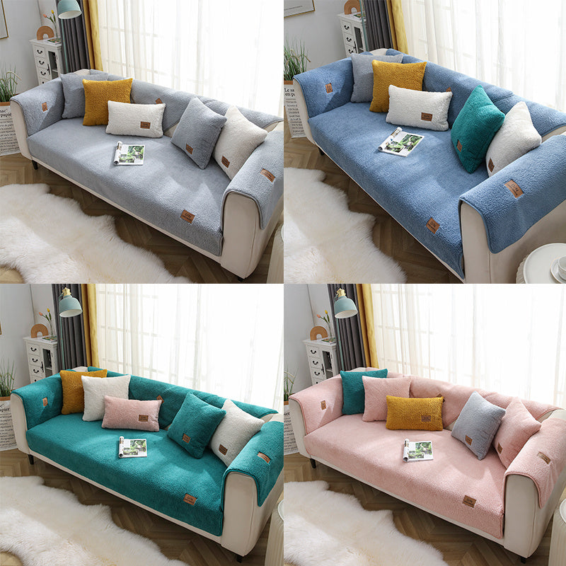 Modern Solid Color Anti-slip Couch Cover